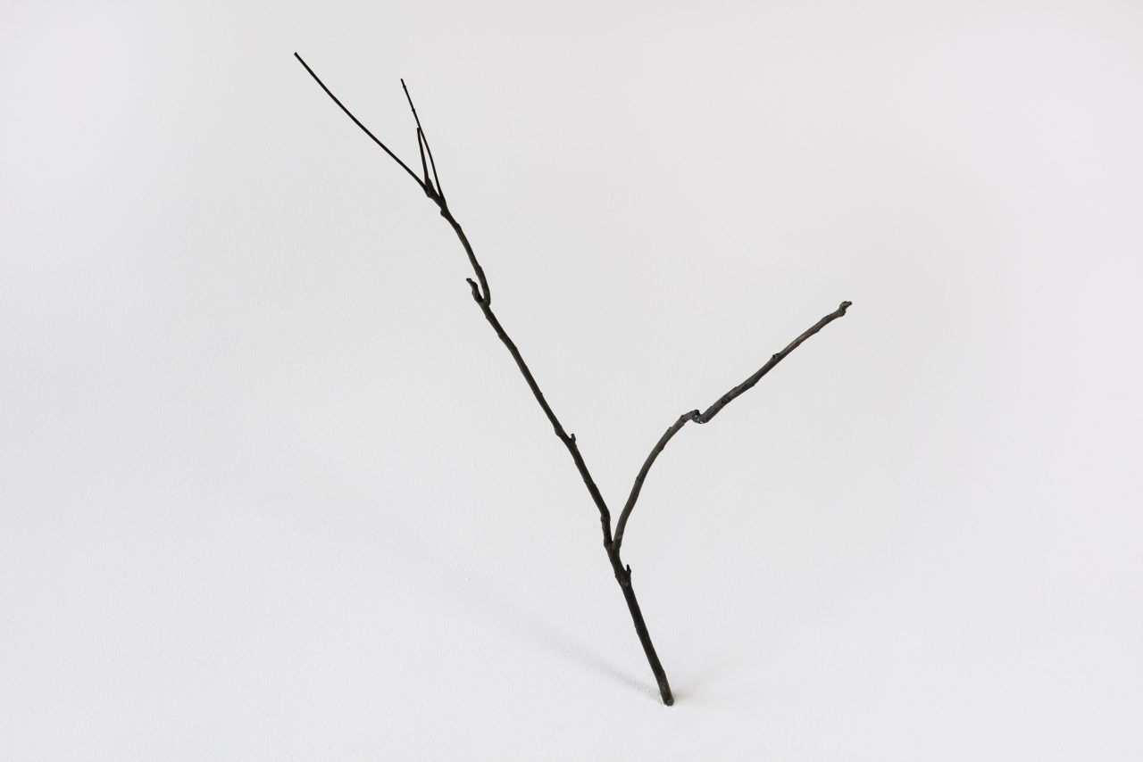 Judith Hopf, Vinegar tree branch resembling the cherry tree (2021)