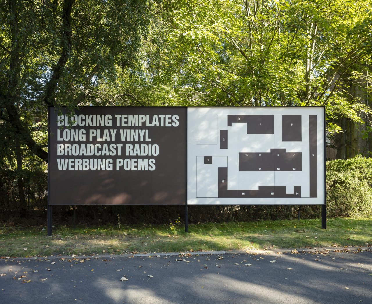 Christopher Williams: Blocking Templates (Billboard) (2025)